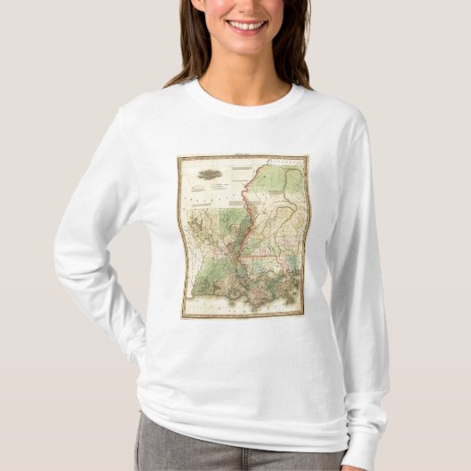 ルイジアナおよびミシシッピー Tシャツ (正面)