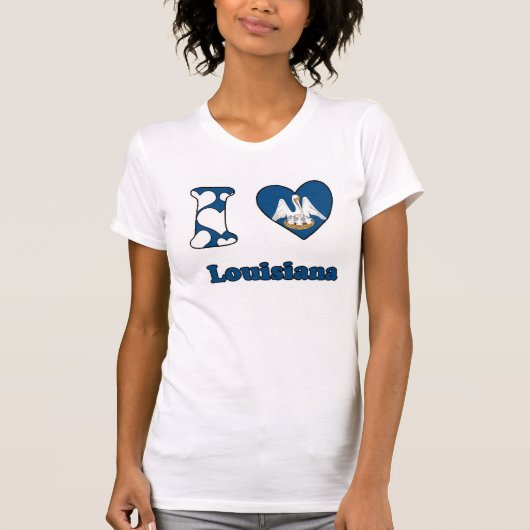 ルイジアナが大好き Tシャツ (正面)