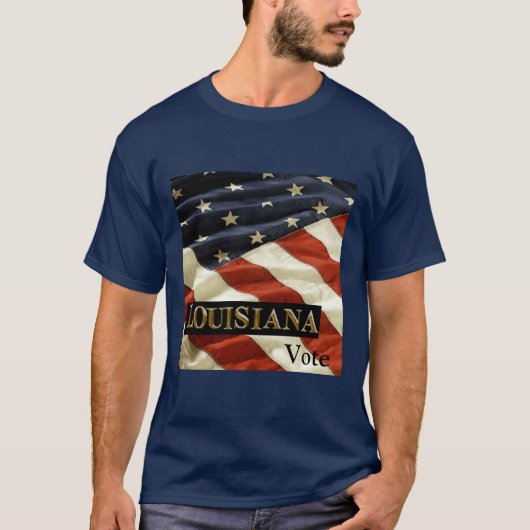 ルイジアナきらきら光る Tシャツ (正面)