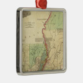 ルイジアナとミシシッピ メタルオーナメント (右)