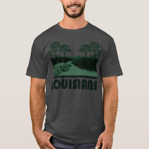 ルイジアナと自然Tシャツ Tシャツ