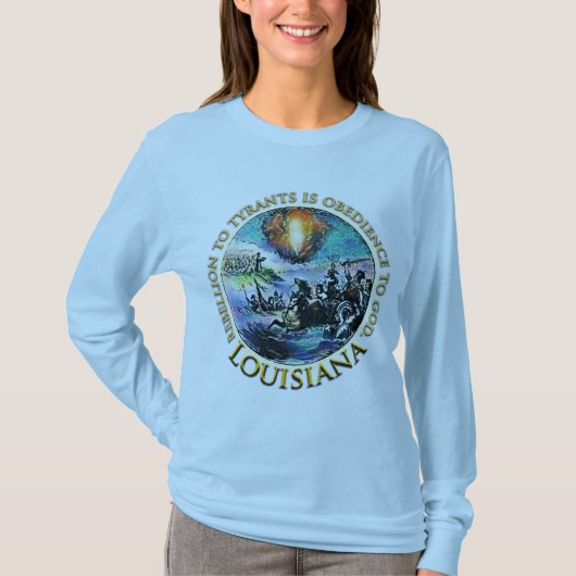 ルイジアナのお茶会のTシャツ Tシャツ (正面)