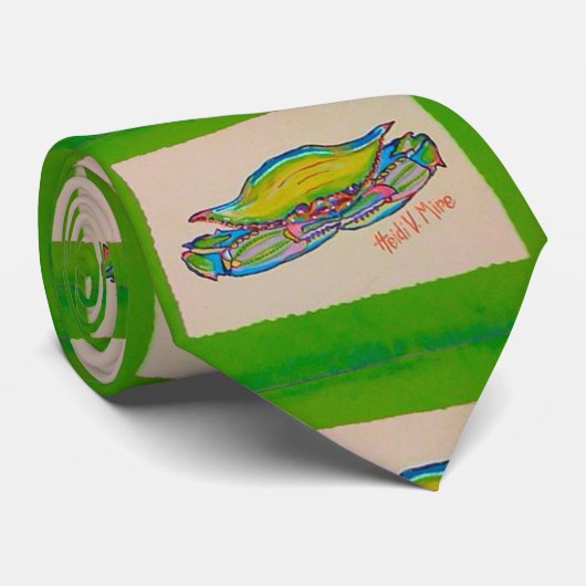 ルイジアナのカニのタイ ネクタイ (ロール)