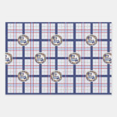 ルイジアナのクリスマスプレゼント ラッピングペーパーシート (正面)