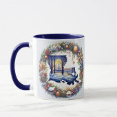 ルイジアナのクリスマス マグカップ (左)