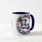 ルイジアナのクリスマス マグカップ (正面右)