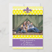 ルイジアナのケージャンのクリスマス シーズンカード (正面)