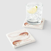 ルイジアナのザリガニ ストーンコースター (横)