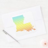 ルイジアナのチルフェード スクエアシール (封筒)