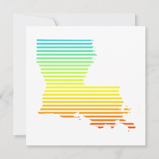 ルイジアナのチルフェード 招待状 (正面)