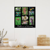 ルイジアナのワイルドフラワー ポスター (キッチン)