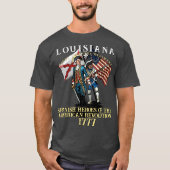 ルイジアナの固定歩兵連隊(名誉) Tシャツ (正面)