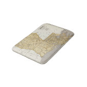 ルイジアナの地図書の地図 バスマット (アングル)