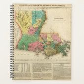 ルイジアナの地図 プランナー手帳 (正面)