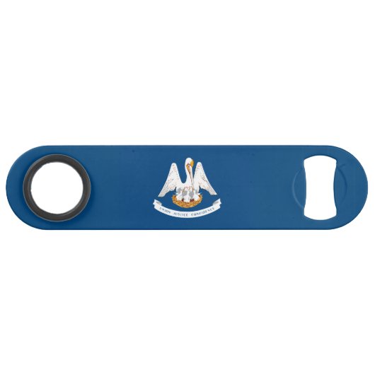 ルイジアナの州の旗のデザイン スピード栓抜き (正面(横))