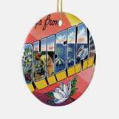 ルイジアナの挨拶 セラミックオーナメント (右)