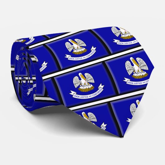 ルイジアナの旗 ネクタイ (ロール)