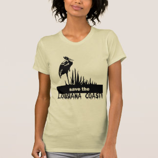 ルイジアナの海岸を救って下さい Tシャツ