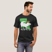 ルイジアナの皇族(白いわに) Tシャツ (正面フル)
