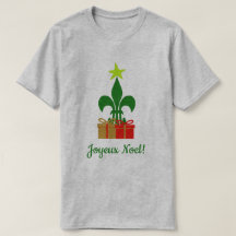 ルイジアナの(紋章の)フラ・ダ・リのケージャンのクリスマスツリーNoel