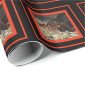 ルイジアナのCrawfish ラッピングペーパー (ロールコーナー)