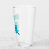 ルイジアナウェーブ魚釣り タンブラーグラス (左)