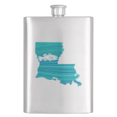 ルイジアナウェーブ魚釣り フラスク (正面)