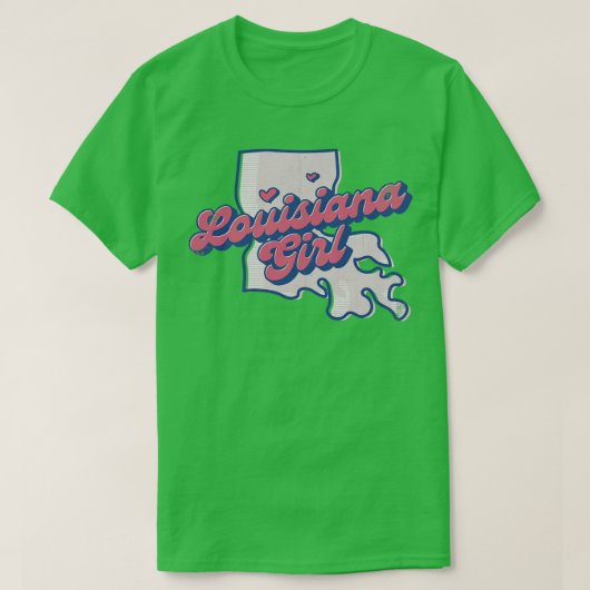 ルイジアナガールTシャツ Tシャツ (デザイン正面)