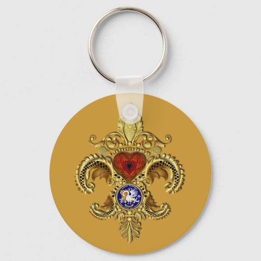 ルイジアナキーチェーンクラシック キーホルダー (正面)