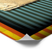 ルイジアナクロフィッシュ2ニューオーリンズケージャン ポスター (角)