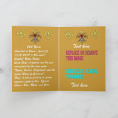 ルイジアナグリーティングノートカード（50色以上） 招待状 (内部)