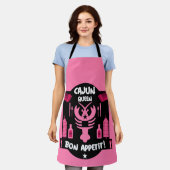 ルイジアナケージャンクイーン エプロン (着用した状態)