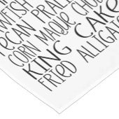 ルイジアナケージャンフードケージャンキッチン ショートテーブルランナー (コーナー)