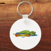 ルイジアナゲーター キーホルダー (正面)