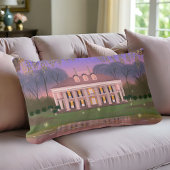 ルイジアナサザンマンションハウスパープル ランバークッション