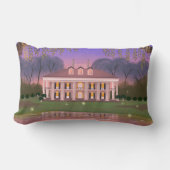 ルイジアナサザンマンションハウスパープル ランバークッション (正面)