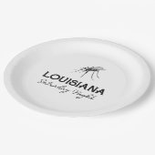 ルイジアナサタデーナイトカスタマイズ可能な紙プレート ペーパープレート (アングル)