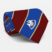 ルイジアナストライプ旗 ネクタイ (ロール)