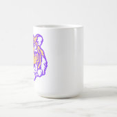 ルイジアナタイガーコーヒーカップ – 手描きタイガー コーヒーマグカップ (中央)