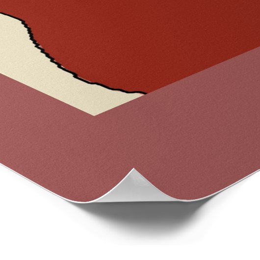 ルイジアナダービーデイヴィンテージ女性 ポスター (角)