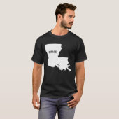 ルイジアナナース州RN CNA LPN評価ギフト Tシャツ (正面フル)