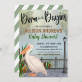 ルイジアナバイユーベビーシャワー招待状 招待状 (正面/裏面)