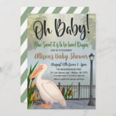 ルイジアナバイユーベビーシャワー招待状 招待状 (正面/裏面)