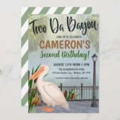 ルイジアナバユー誕生日招待状 招待状 (正面/裏面)