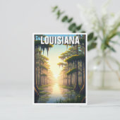 ルイジアナバラタリア保護区 ポストカード (スタンド正面)