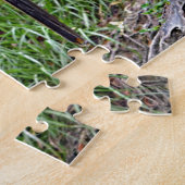 ルイジアナブラウンのペリカン ジグソーパズル (側面)