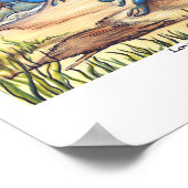 ルイジアナブルーカニのポスター ポスター (角)