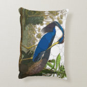 ルイジアナブルーヘロンバイアフタージョンジェームズ・オードボン アクセントクッション (裏面(縦))