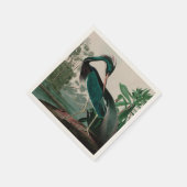 ルイジアナヘロンバーズオブアメリカオードボンプリント スタンダードカクテルナプキン (角)