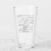 ルイジアナペリカンガラス タンブラーグラス (裏面)